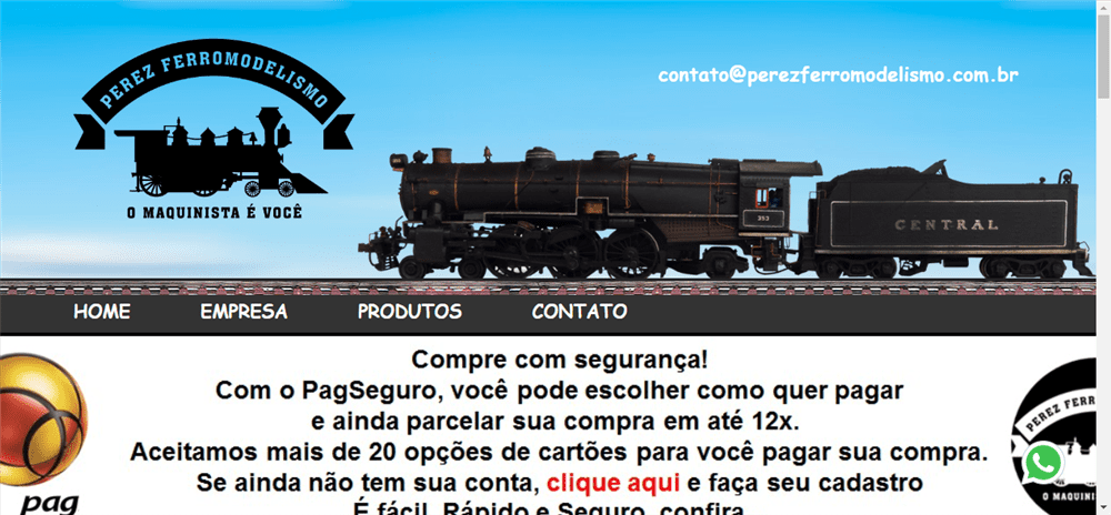 A loja Perez Ferromodelismo – o Maquinista é Você é confável? ✔️ Tudo sobre a Loja Perez Ferromodelismo – o Maquinista é Você!