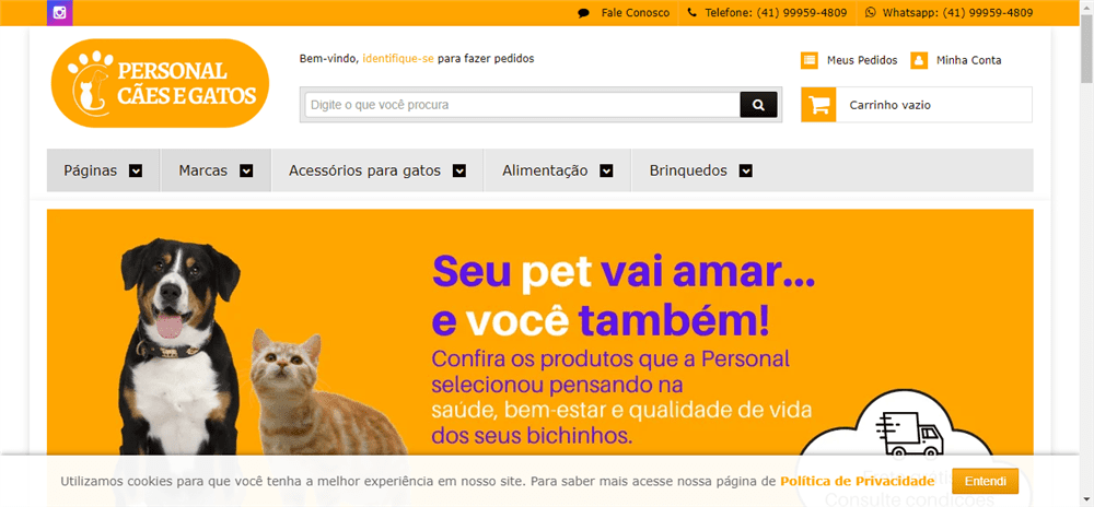 A loja Personal Cães e Gatos é confável? ✔️ Tudo sobre a Loja Personal Cães e Gatos!