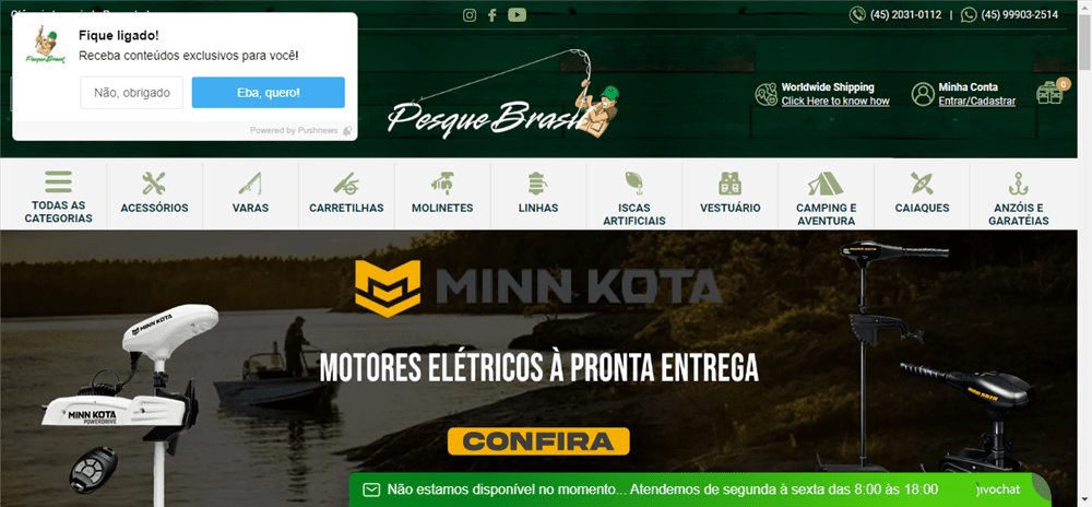 A loja Pesque Brasil Loja de Pesca Online a Melhor e Mais Segura da Internet! é confável? ✔️ Tudo sobre a Loja Pesque Brasil Loja de Pesca Online a Melhor e Mais Segura da Internet!!