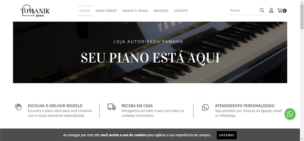 A loja Pianos Tomanik é confável? ✔️ Tudo sobre a Loja Pianos Tomanik!