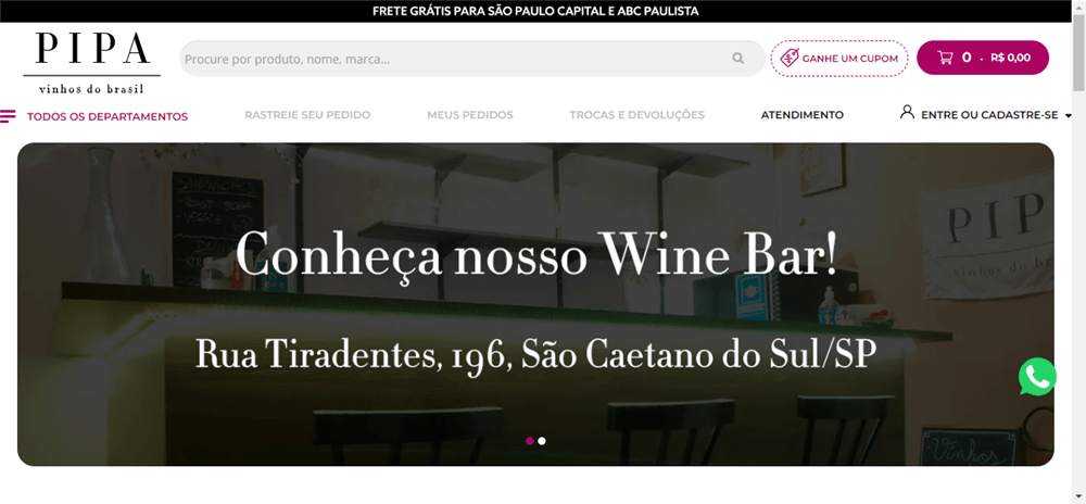 A loja Pipa Vinhos do Brasil é confável? ✔️ Tudo sobre a Loja Pipa Vinhos do Brasil!