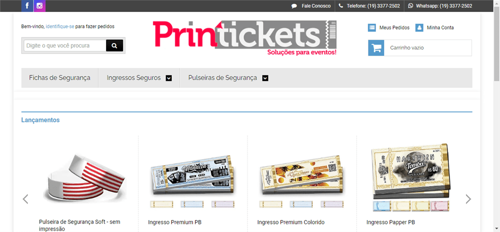 A loja Printickets Soluções para Eventos é confável? ✔️ Tudo sobre a Loja Printickets Soluções para Eventos!