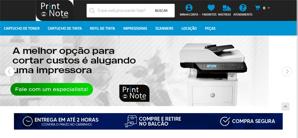 A loja PrintNote Impressoras, Cartuchos e Toners é confável? ✔️ Tudo sobre a Loja PrintNote Impressoras, Cartuchos e Toners!