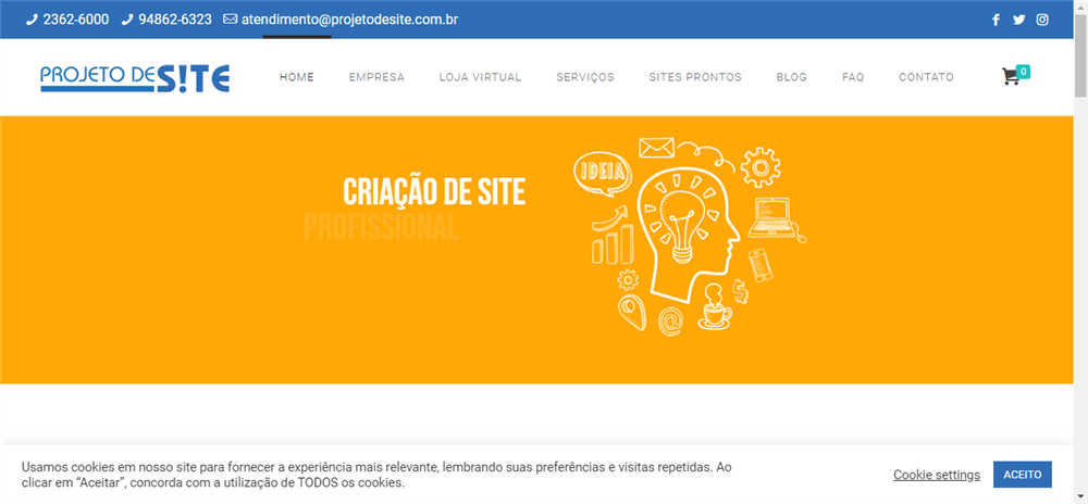 A loja Projeto de Site &#8211 é confável? ✔️ Tudo sobre a Loja Projeto de Site &#8211!