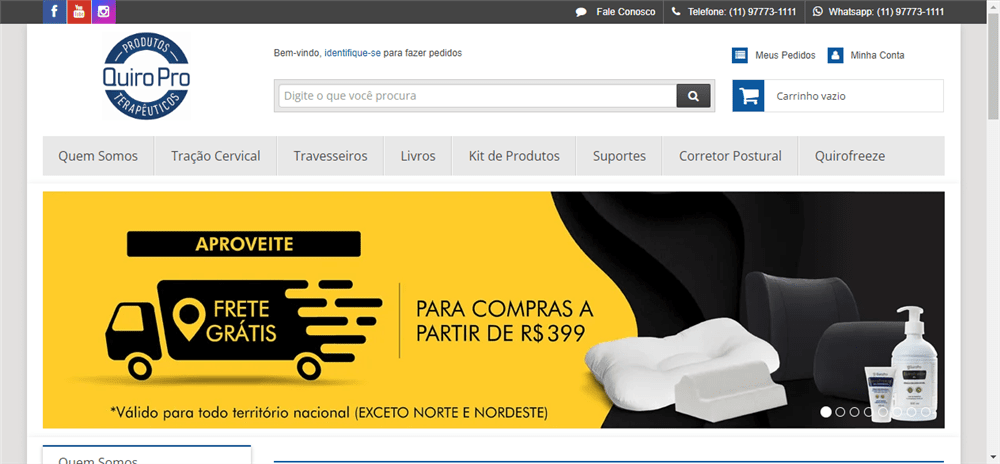 A loja QuiroPro Produtos Ortopédicos e Terapêuticos é confável? ✔️ Tudo sobre a Loja QuiroPro Produtos Ortopédicos e Terapêuticos!