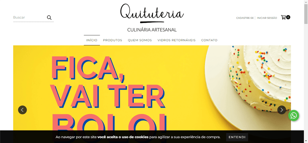 A loja Quituteria Culinária Artesanal é confável? ✔️ Tudo sobre a Loja Quituteria Culinária Artesanal!