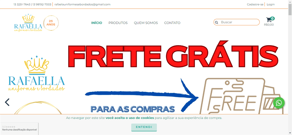 A loja Rafaella Uniformes e Bordados é confável? ✔️ Tudo sobre a Loja Rafaella Uniformes e Bordados!