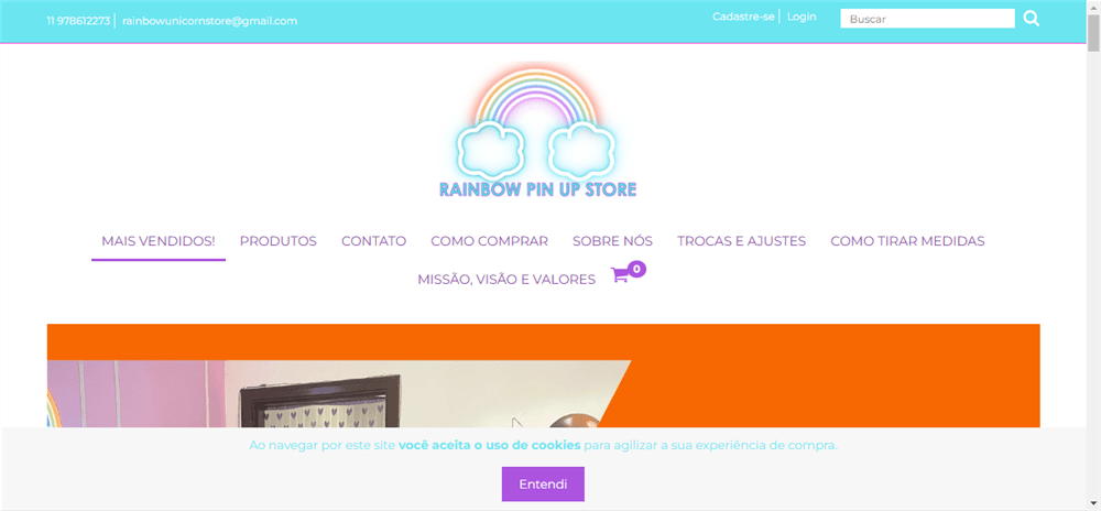 A loja Rainbow Pin Up Store é confável? ✔️ Tudo sobre a Loja Rainbow Pin Up Store!