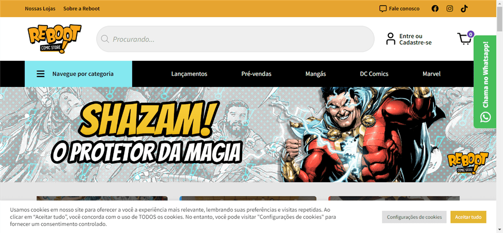 A loja Reboot Comic Store é confável? ✔️ Tudo sobre a Loja Reboot Comic Store!