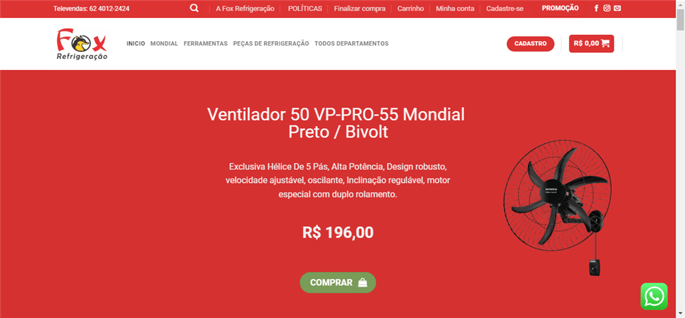 A loja Refrigeração Fox é confável? ✔️ Tudo sobre a Loja Refrigeração Fox!