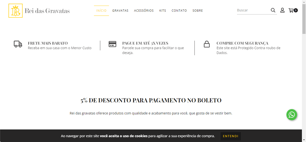 A loja Rei das Gravatas é confável? ✔️ Tudo sobre a Loja Rei das Gravatas!