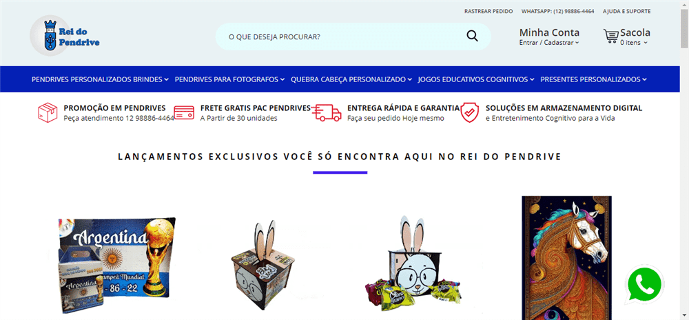 A loja Rei do Pendrive é confável? ✔️ Tudo sobre a Loja Rei do Pendrive!