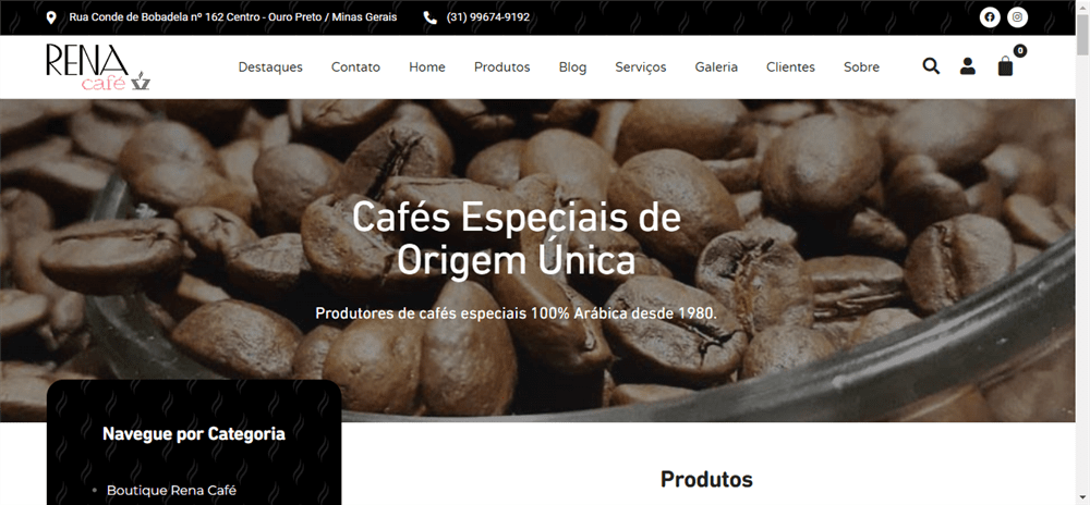 A loja Rena Café – Cafés Especiais é confável? ✔️ Tudo sobre a Loja Rena Café – Cafés Especiais!