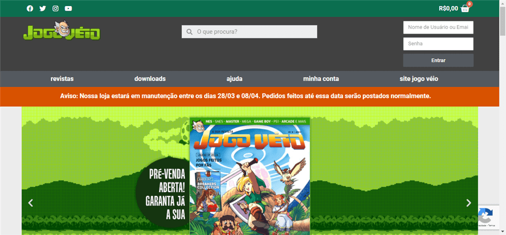 A loja Revista Jogo Véio é confável? ✔️ Tudo sobre a Loja Revista Jogo Véio!