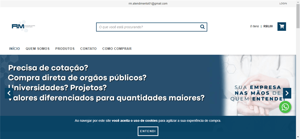 A loja Rm Distribuidora e Serviços Ltda. é confável? ✔️ Tudo sobre a Loja Rm Distribuidora e Serviços Ltda.!