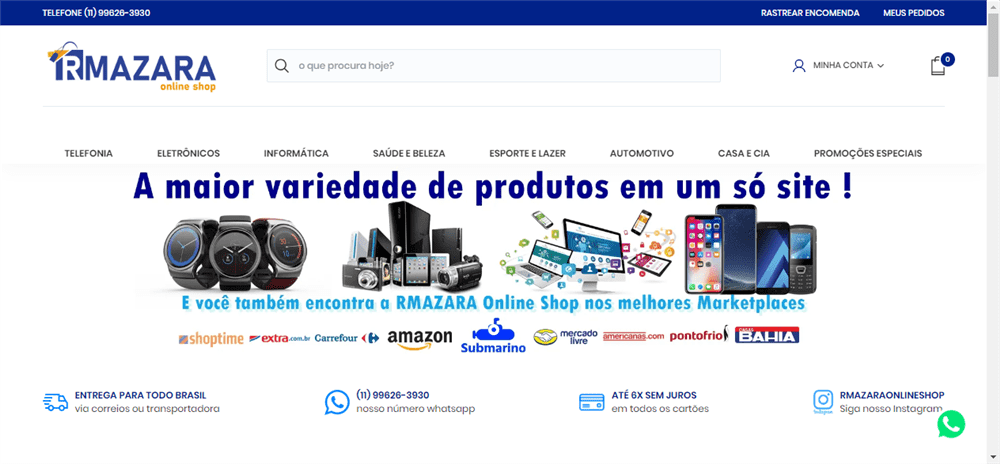 A loja RMAZARA Online Shop é confável? ✔️ Tudo sobre a Loja RMAZARA Online Shop!