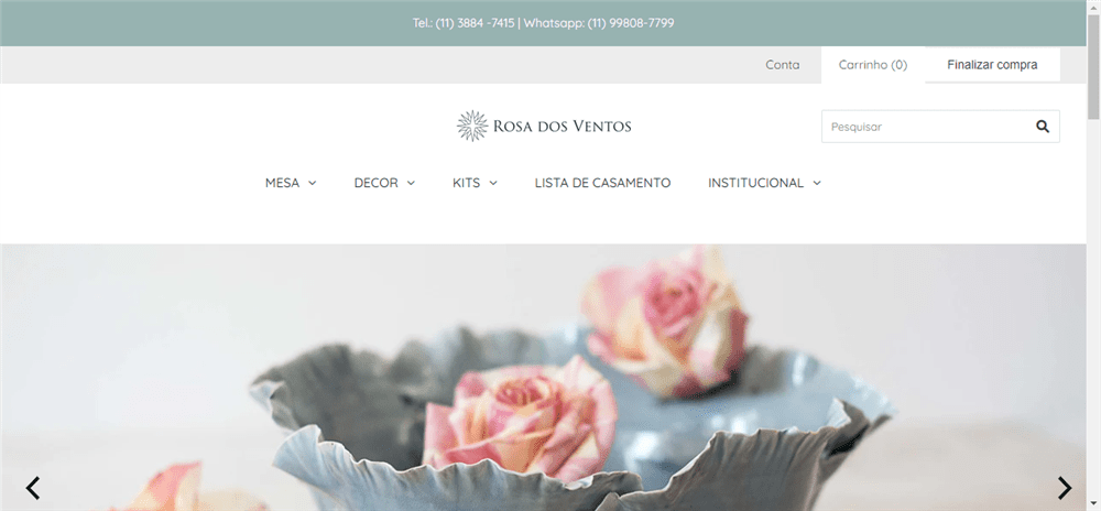 A loja Rosa dos Ventos Porcelanas é confável? ✔️ Tudo sobre a Loja Rosa dos Ventos Porcelanas!