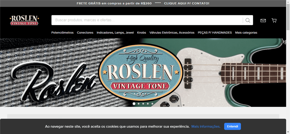 A loja Roslen Vintage Tone é confável? ✔️ Tudo sobre a Loja Roslen Vintage Tone!