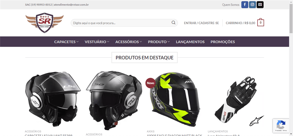 A loja Rota SR Moto Store é confável? ✔️ Tudo sobre a Loja Rota SR Moto Store!