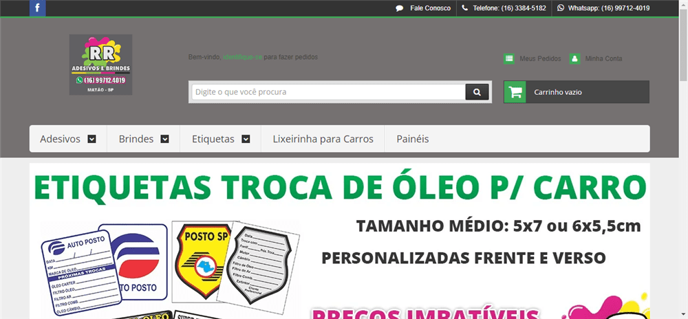 A loja RR Adesivos e Brindes é confável? ✔️ Tudo sobre a Loja RR Adesivos e Brindes!