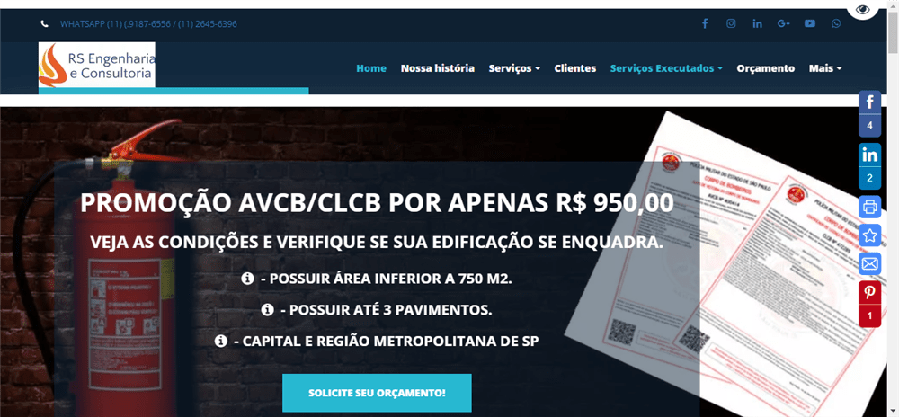 A loja RS Regularização de Bombeiro é confável? ✔️ Tudo sobre a Loja RS Regularização de Bombeiro!