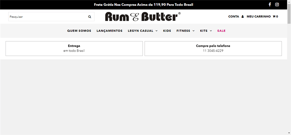 A loja RUM e BUTTER é confável? ✔️ Tudo sobre a Loja RUM e BUTTER!