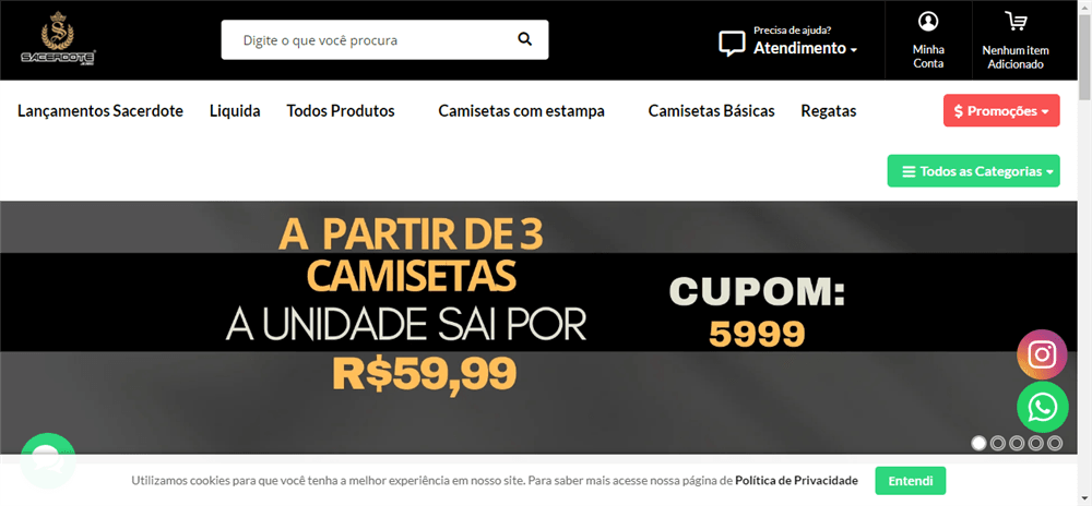 A loja Sacerdotejeans.com.br é confável? ✔️ Tudo sobre a Loja Sacerdotejeans.com.br!