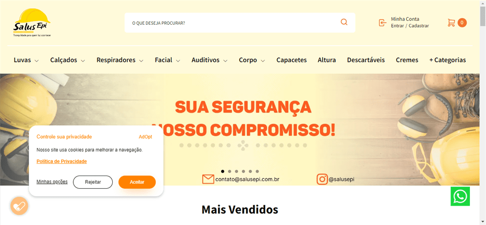 A loja Salus EPI é confável? ✔️ Tudo sobre a Loja Salus EPI!