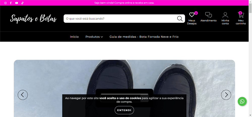 A loja Sapatos e Botas Loja Online é confável? ✔️ Tudo sobre a Loja Sapatos e Botas Loja Online!