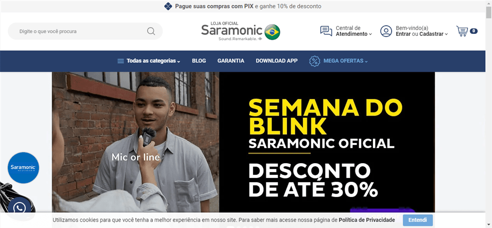 A loja Saramonic Brasil é confável? ✔️ Tudo sobre a Loja Saramonic Brasil!
