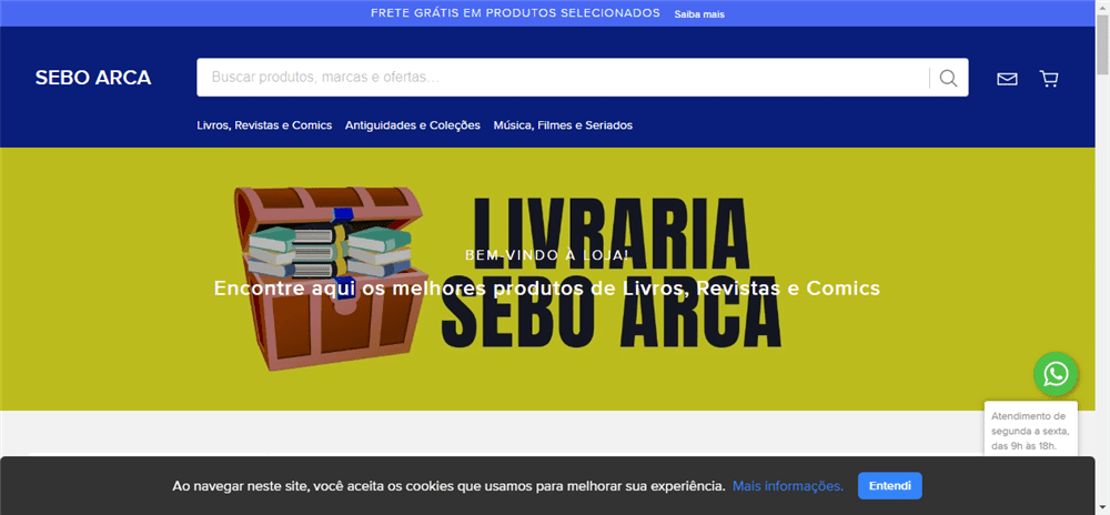 A loja Sebo Arca é confável? ✔️ Tudo sobre a Loja Sebo Arca!