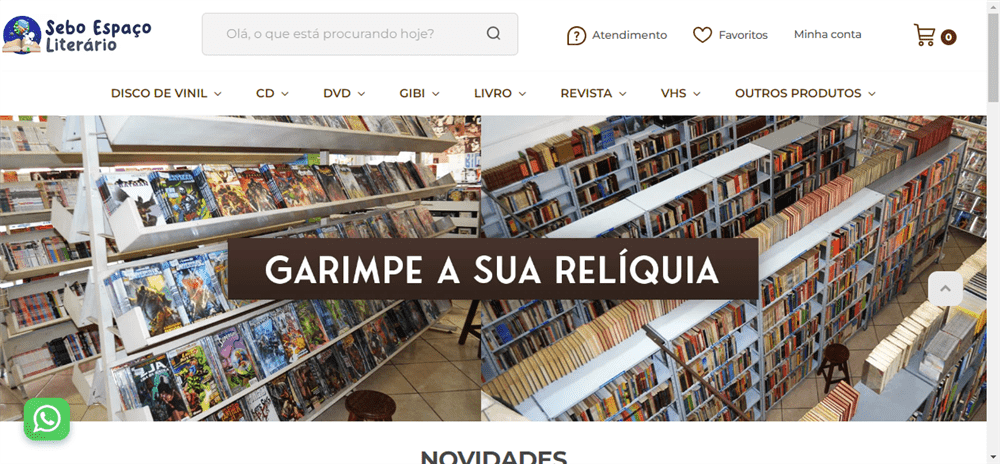 A loja Sebo Espaço Literário é confável? ✔️ Tudo sobre a Loja Sebo Espaço Literário!