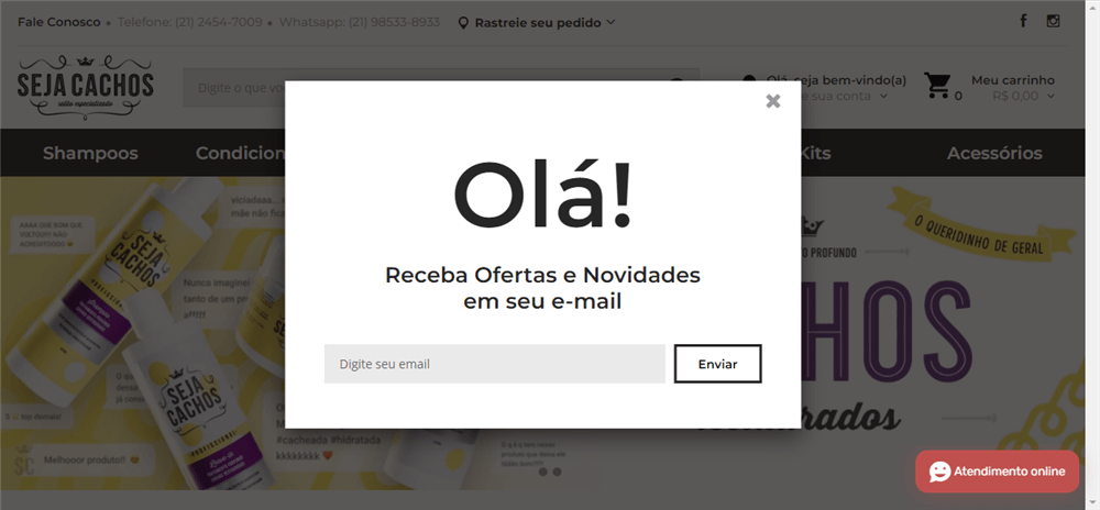 A loja Seja Cachos Salão Especializado é confável? ✔️ Tudo sobre a Loja Seja Cachos Salão Especializado!