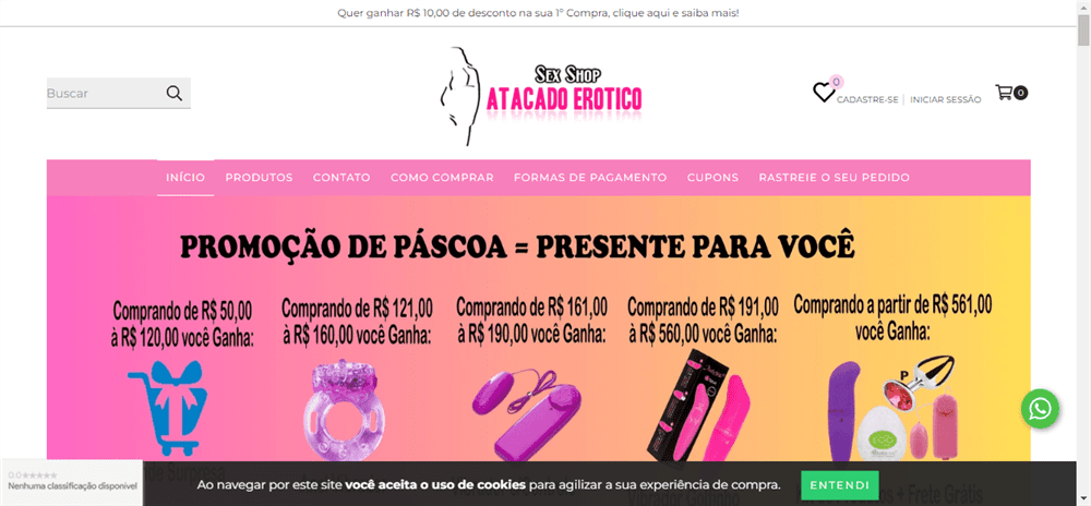 A loja Sexy Shop Atacado é confável? ✔️ Tudo sobre a Loja Sexy Shop Atacado!