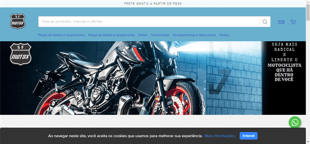 A loja SF Moto Peças é confável? ✔️ Tudo sobre a Loja SF Moto Peças!