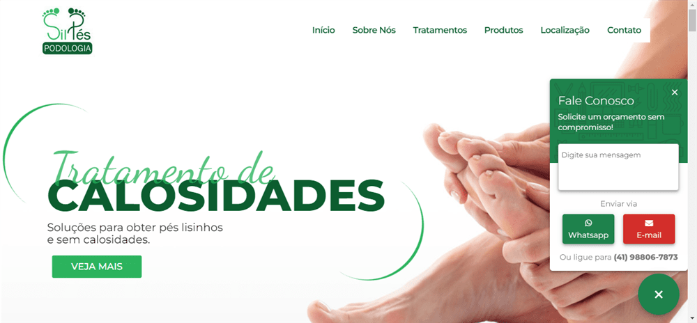 A loja Sil Pés Podologia (41) 3357-3759 é confável? ✔️ Tudo sobre a Loja Sil Pés Podologia (41) 3357-3759!