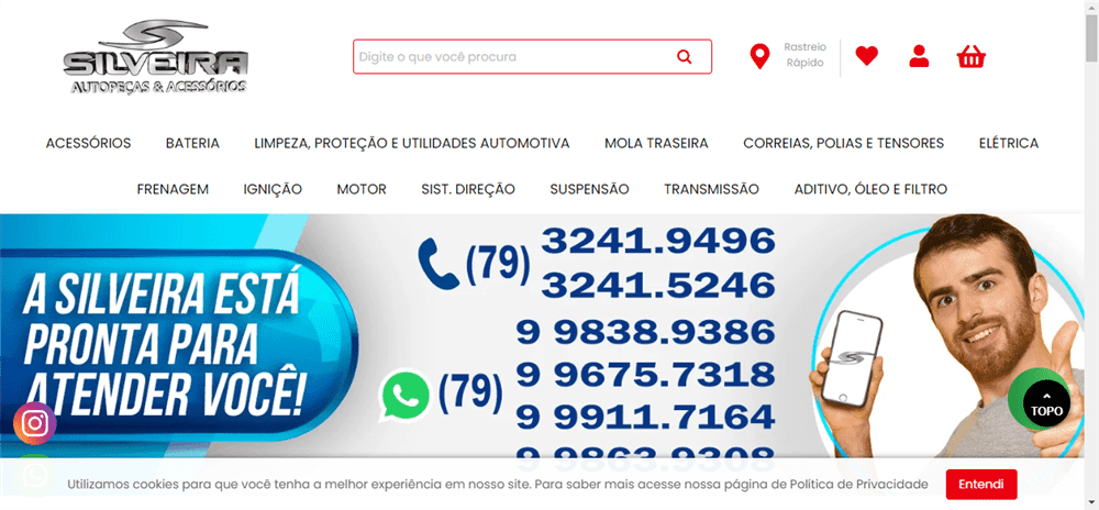 A loja Silveira Auto Peças & Acessórios é confável? ✔️ Tudo sobre a Loja Silveira Auto Peças & Acessórios!