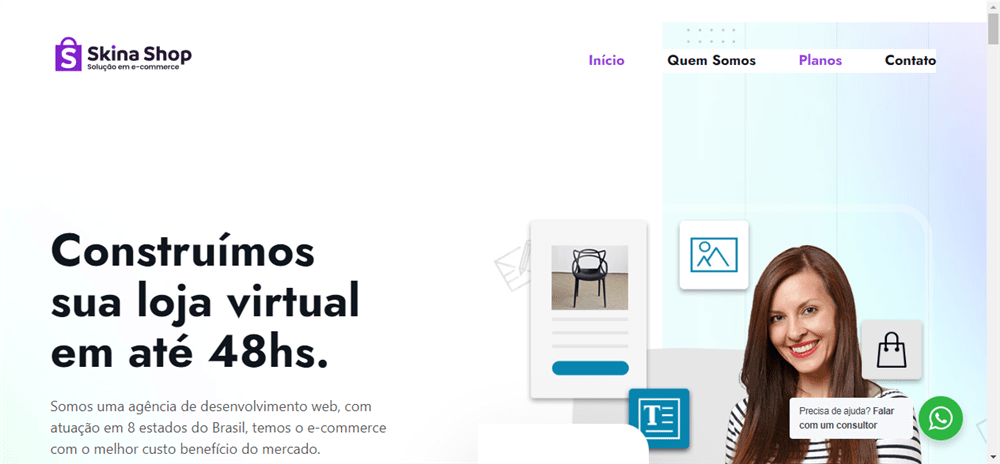 A loja Skina Shop – Criação de E-commerce é confável? ✔️ Tudo sobre a Loja Skina Shop – Criação de E-commerce!