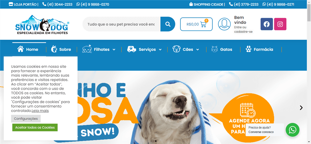 A loja SnowDog – Filhotes em Curitiba é confável? ✔️ Tudo sobre a Loja SnowDog – Filhotes em Curitiba!