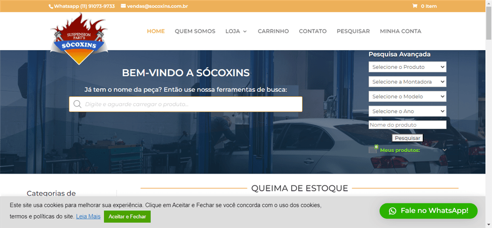 A loja Sócoxins Automotivos é confável? ✔️ Tudo sobre a Loja Sócoxins Automotivos!