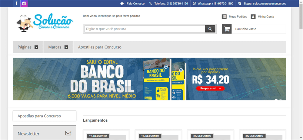 A loja Solução Cursos e Concursos é confável? ✔️ Tudo sobre a Loja Solução Cursos e Concursos!