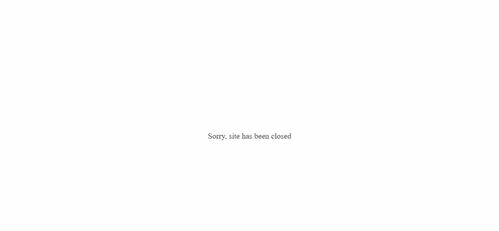 A loja Sorry, Site Has Been Closed é confável? ✔️ Tudo sobre a Loja Sorry, Site Has Been Closed!