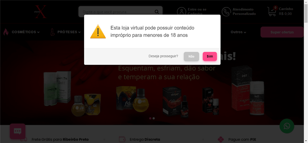 A loja Store X Sex Shop Ribeirão Preto é confável? ✔️ Tudo sobre a Loja Store X Sex Shop Ribeirão Preto!