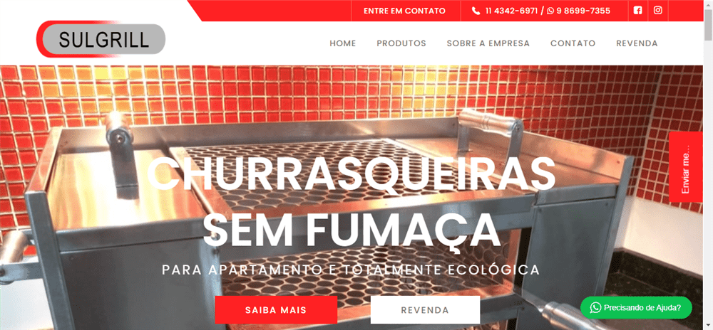 A loja Sul Grill – Fábrica de Churrasqueiras é confável? ✔️ Tudo sobre a Loja Sul Grill – Fábrica de Churrasqueiras!