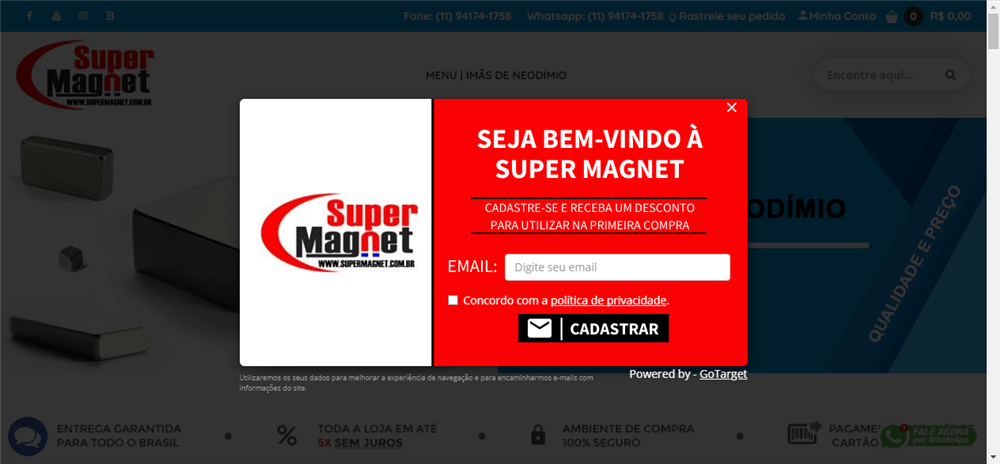 A loja Super Magnet ® é confável? ✔️ Tudo sobre a Loja Super Magnet ®!
