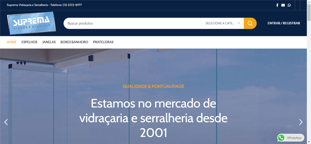 A loja Suprema Vidros – Vidraçaria em Santos é confável? ✔️ Tudo sobre a Loja Suprema Vidros – Vidraçaria em Santos!
