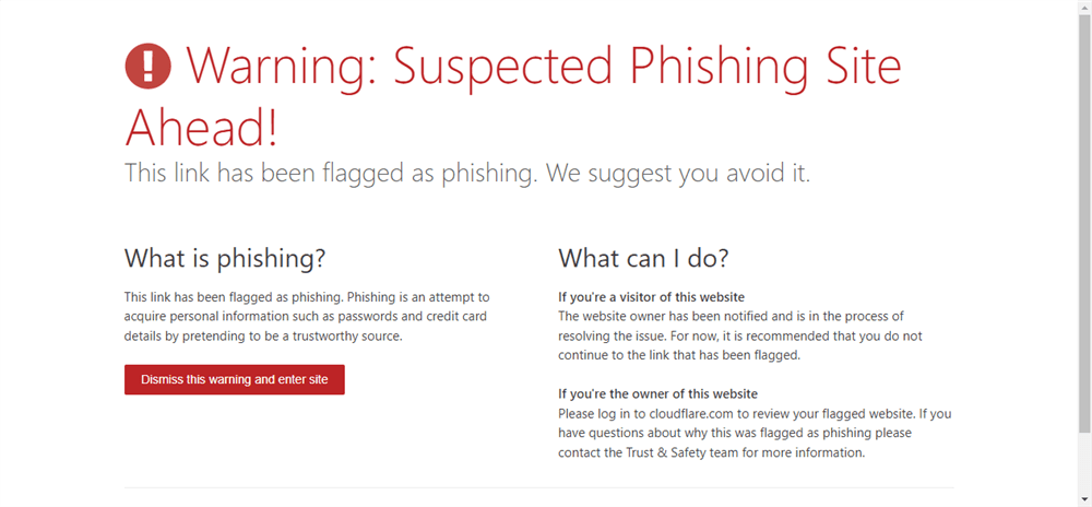 A loja Suspected Phishing Site é confável? ✔️ Tudo sobre a Loja Suspected Phishing Site!