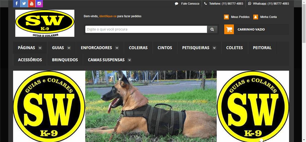 A loja SW-K9 Materiais para Adestramento é confável? ✔️ Tudo sobre a Loja SW-K9 Materiais para Adestramento!