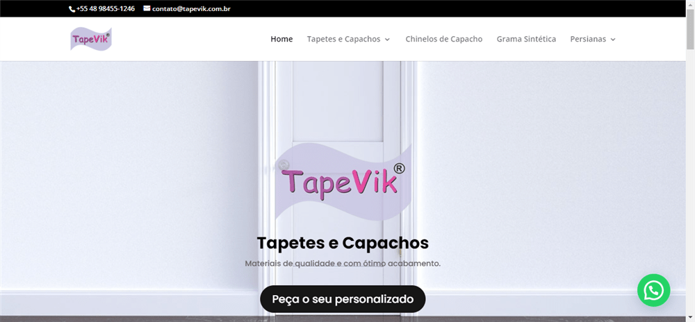 A loja Tapevik Tapetes e Capachos é confável? ✔️ Tudo sobre a Loja Tapevik Tapetes e Capachos!