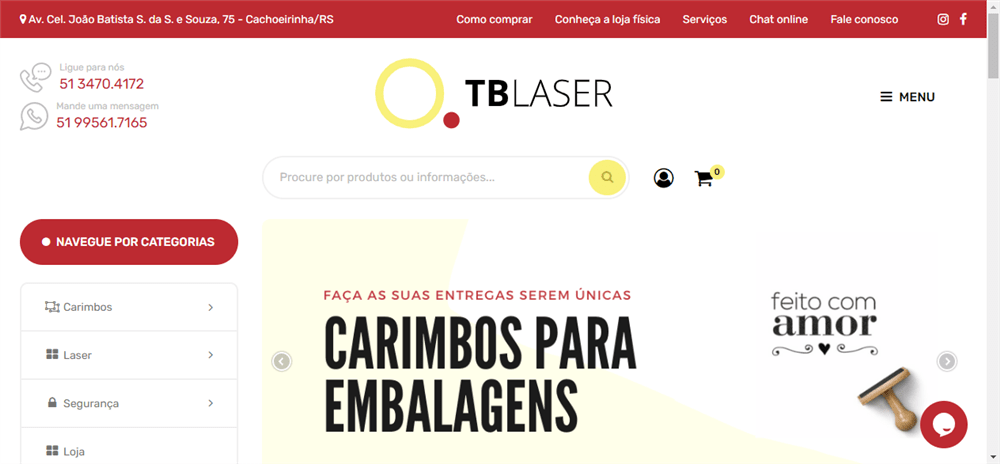 A loja TB Laser – Loja é confável? ✔️ Tudo sobre a Loja TB Laser – Loja!